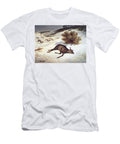 Hind Forced Down in the Snow Gustave Courbet T-Shirt