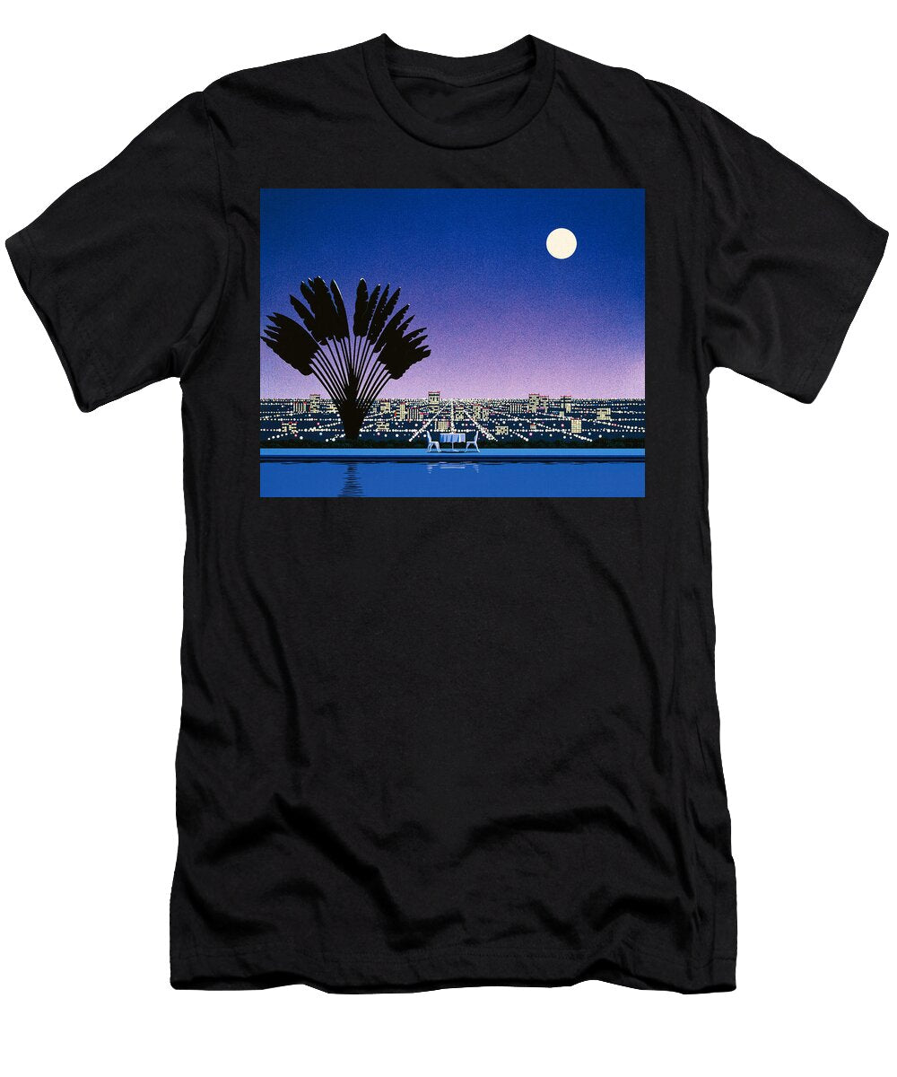 Hiroshi Nagai S Nobody Has to Know Japanese City Pop Art Evocative Modern Masterpiece Jack Eli T-Shirt