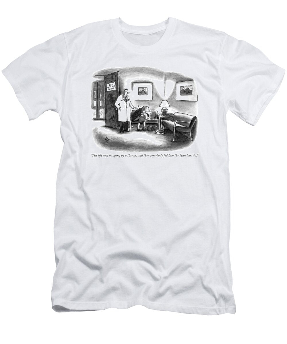 His Life Was Hanging By a Thread Frank Cotha T-Shirt