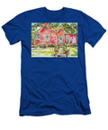 Historic Home Watercolor Painting Kim Guthrie T-Shirt