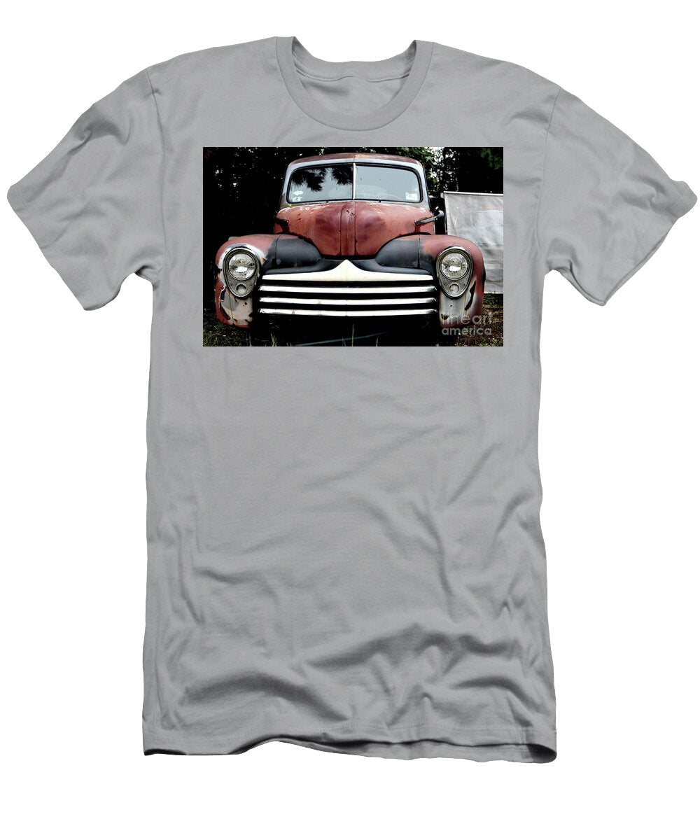 Historic Rusty Car on Side of Road Brad Knorr T-Shirt