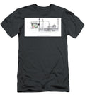 Historical Boiler Plant and Jet Condensing Steam Engine Diagram As2 Historic Illustrations T-Shirt