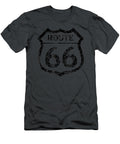 Historical Route 66 Faded Grunge Amberu Harys T-Shirt