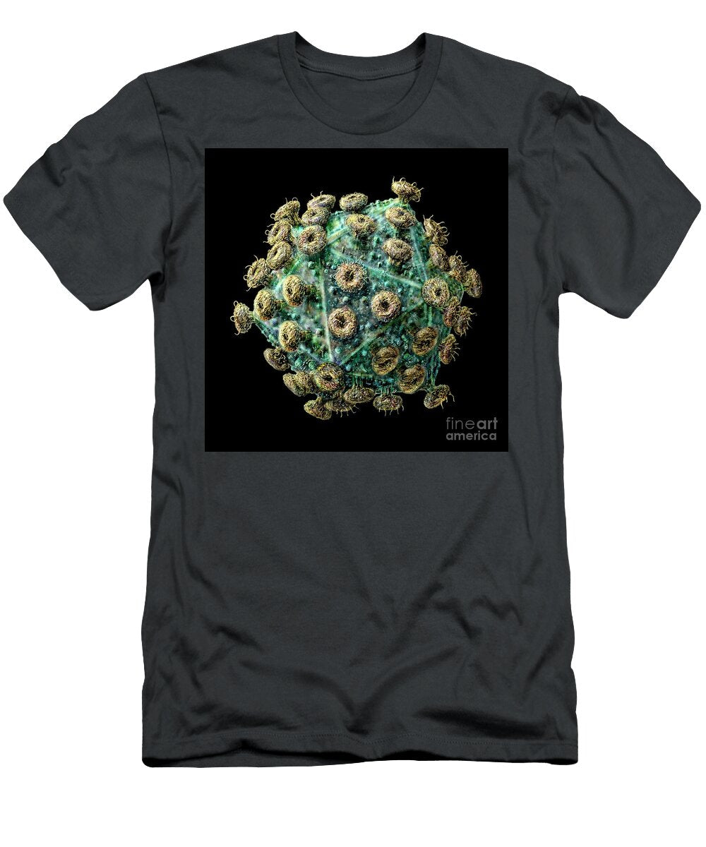 Hiv Laevo Black Russell Kightley T-Shirt