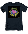 Hiv Structure on Black Russell Kightley T-Shirt