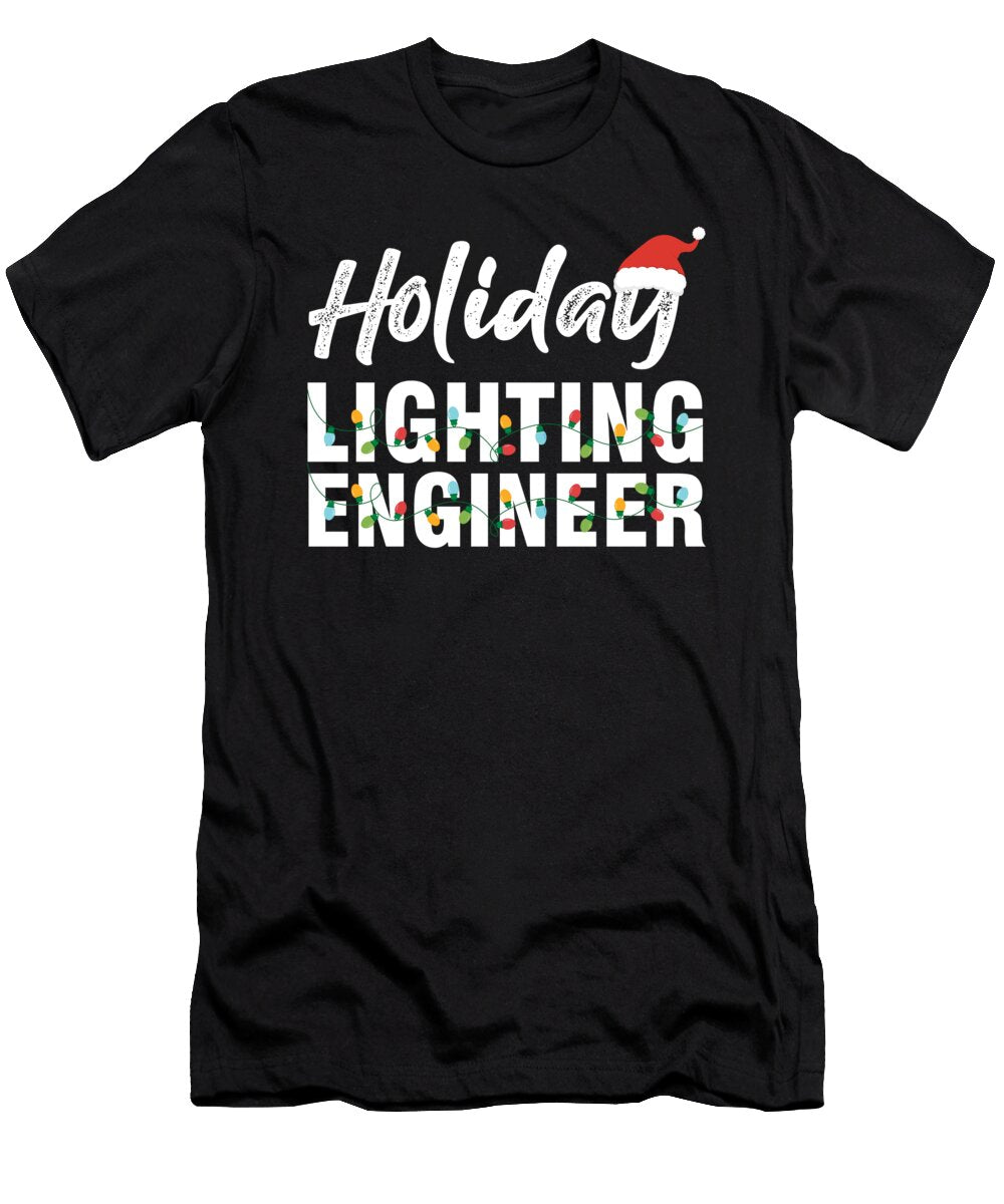 Holiday Lightning Engineer Light Mechanic Gift Thomas Larch T-Shirt