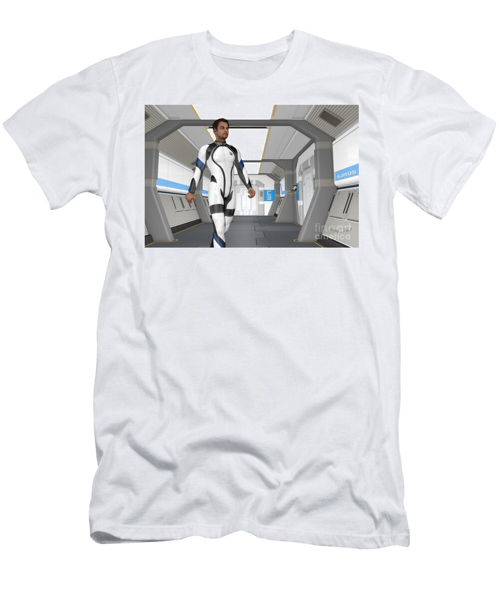 Holodeck Corridor Corey Ford T-Shirt