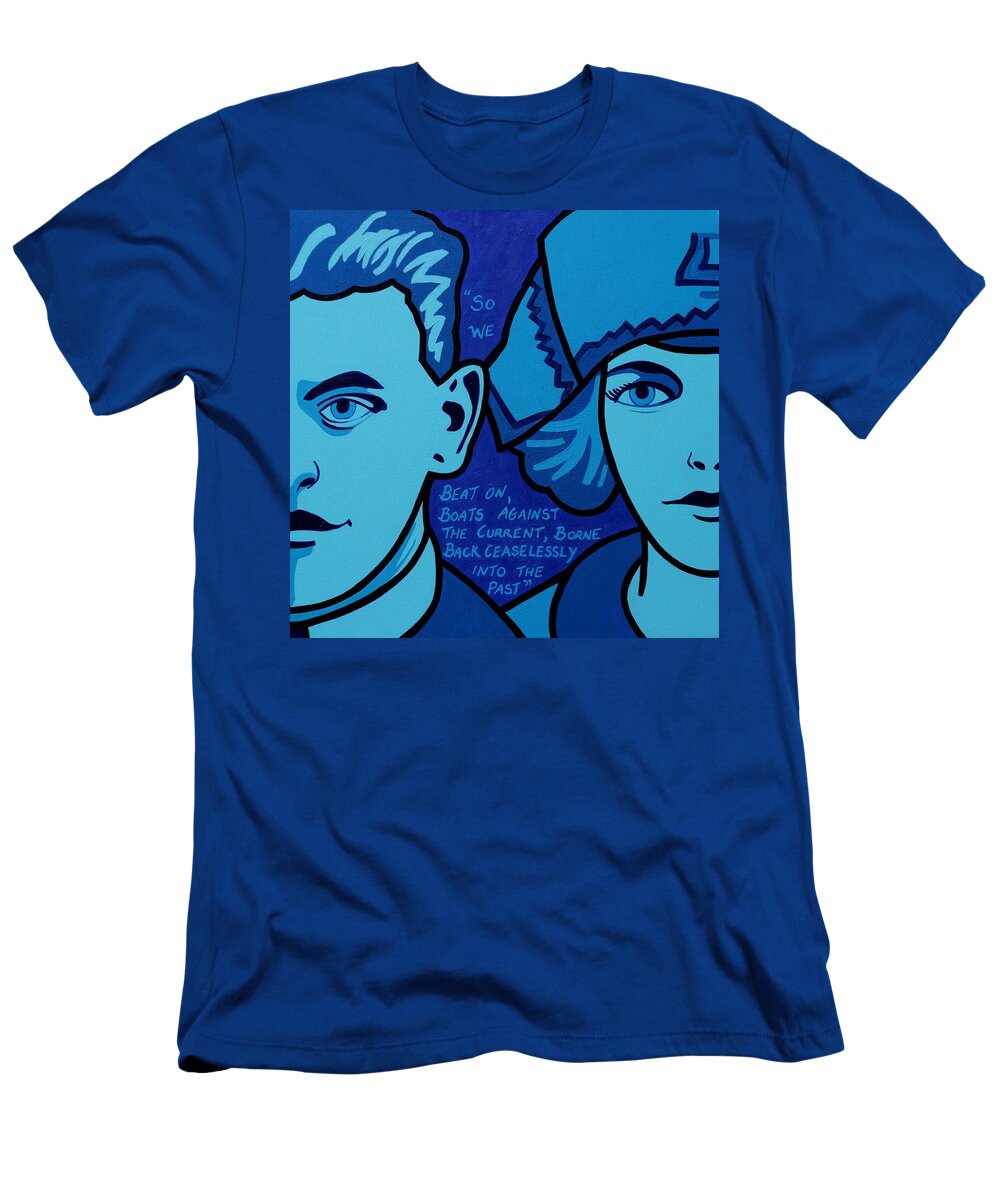 Homage to Scott and Zelda Fitzgerald John Nolan T-Shirt