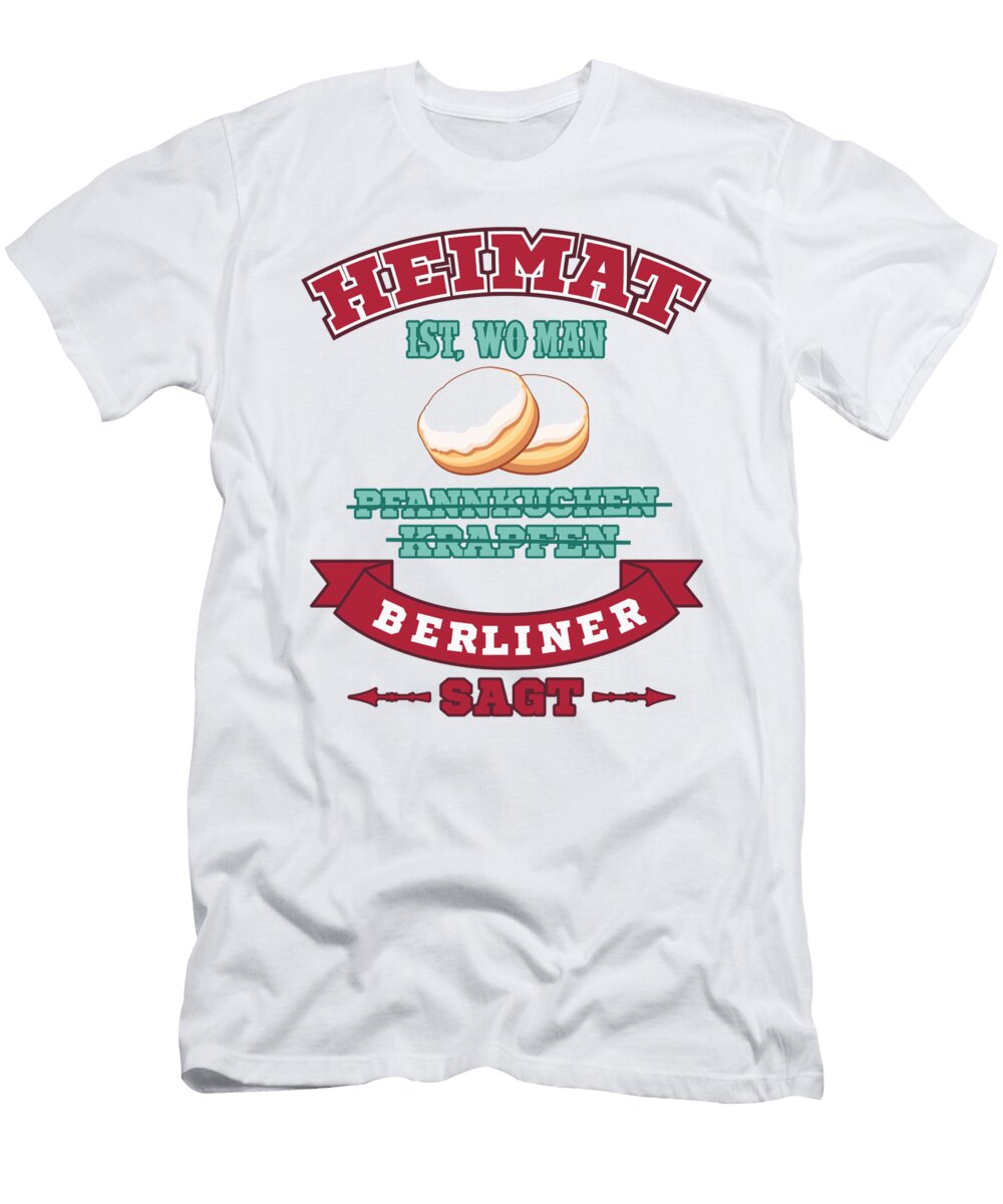 Home Berlin West Germany Slogan Roots Pride Marco Rothe T-Shirt