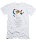 Home Blessing with Sun Moon and Stars Sharon Cummings T-Shirt