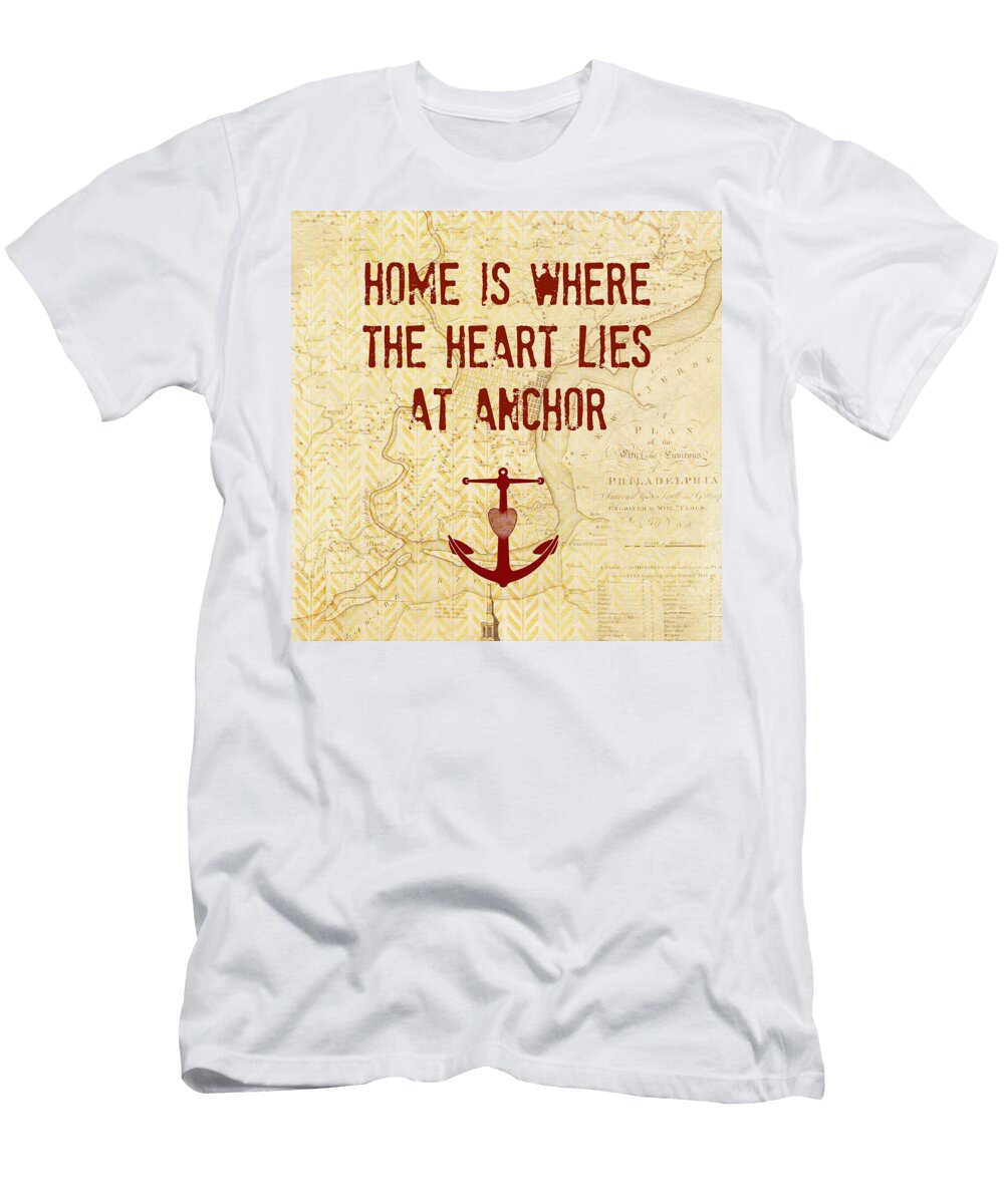 Home Is Philadelphia Anchor Brandi Fitzgerald T-Shirt