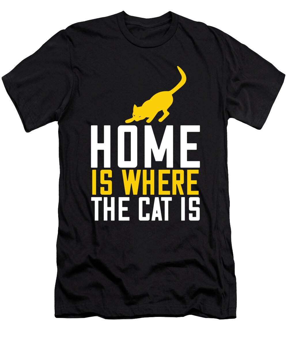 Home Is Where the Cat Is Jacob Zelazny T-Shirt