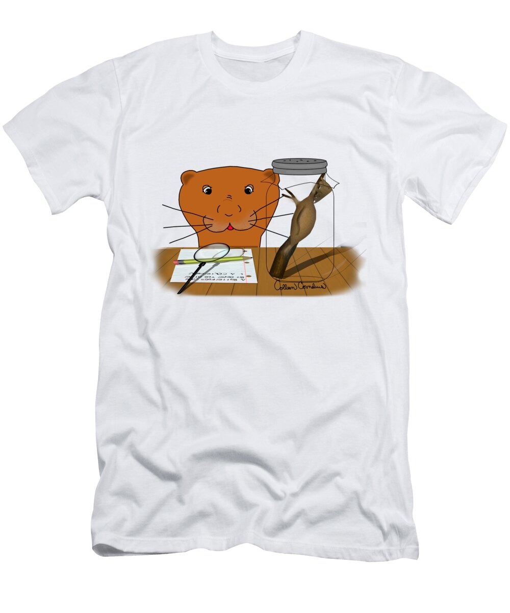 Homeschooling Oliver the Otter the Cocoon Oliver the Otter T-Shirt