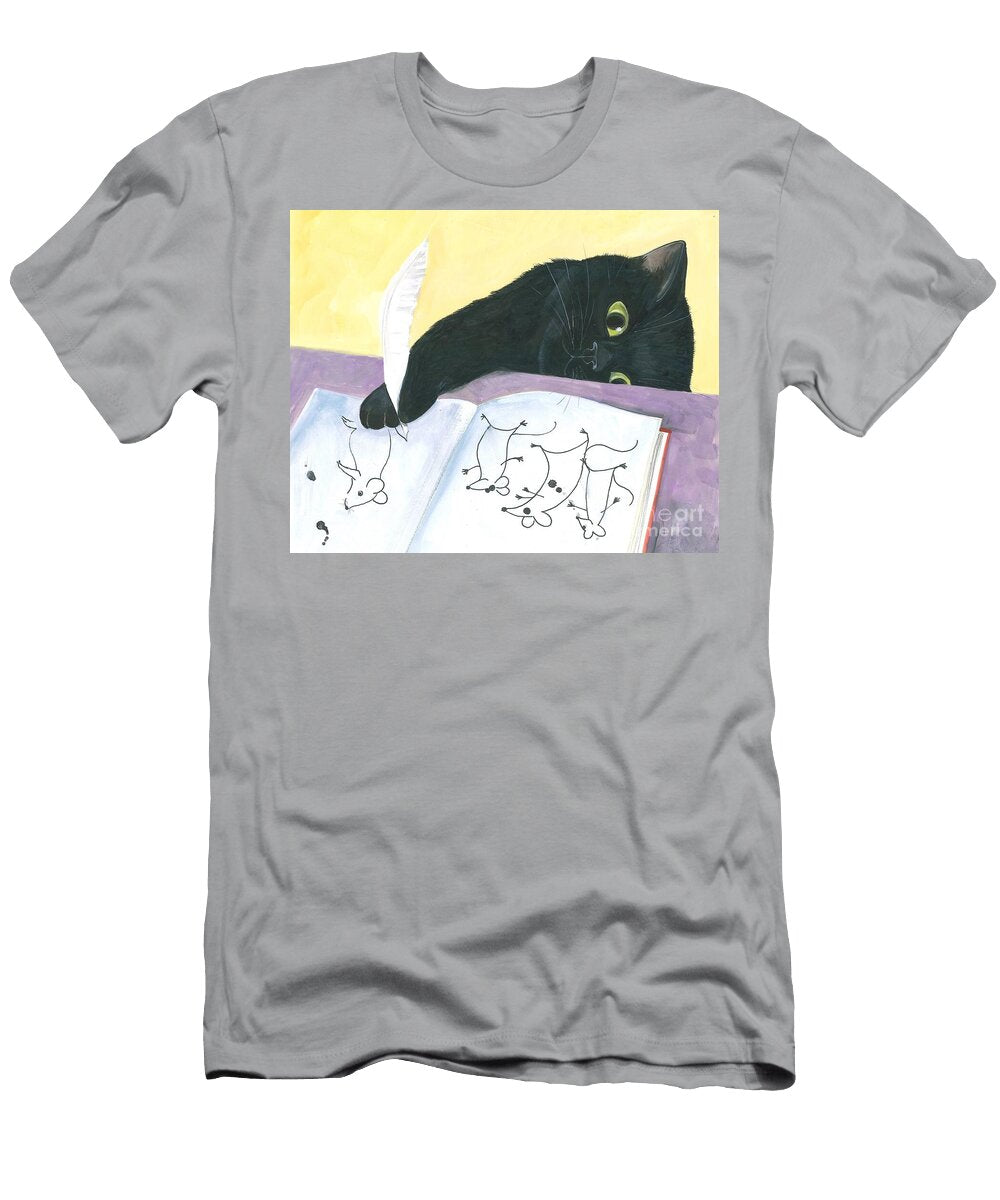 Homework Cat Isabelle Brent T-Shirt