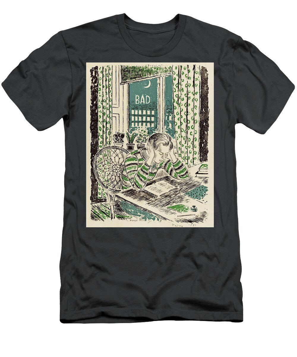 Homework From the Portfolio of the Swedish Fine Art Print Society Artistic Rifki T-Shirt