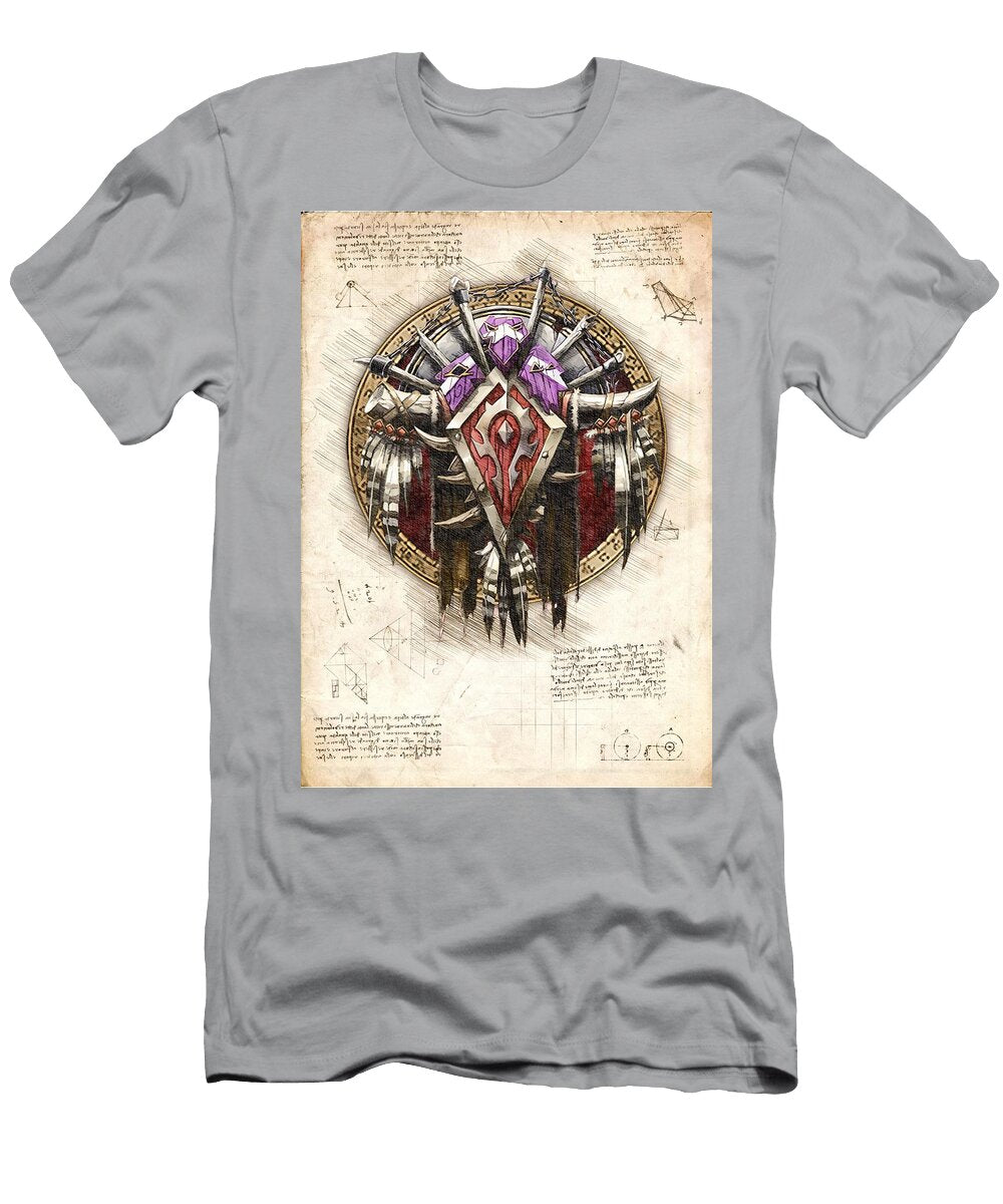 Horde Races Crest World of Warcraft Wow Giulio T-Shirt