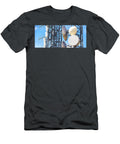Horizontal Antenna Background Mass Media Tower Pylons Luca Lorenzelli T-Shirt