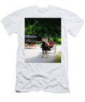 Horse and Carriage Under Green Canopy LA Veta Kirby T-Shirt