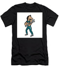 Horse Mechanic Spanner Standing Cartoon Aloysius Patrimonio T-Shirt
