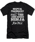 Hospital Pharmacist Ninja Job Gift Item Shi Hu Kang T-Shirt