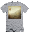Hot Air Ballon Adrift Over Mountains Yo Pedro T-Shirt