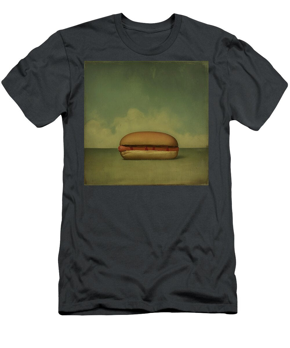 Hot Dog on a Bun with Ketchup Day 25 Yo Pedro T-Shirt