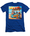 Hot Dog Stand on the Beach Marvin Anthony Designs T-Shirt