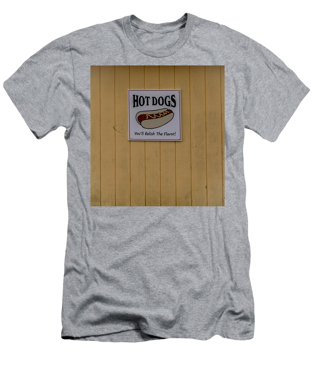 Hot Dogs for Sale Sign Mark Stephens T-Shirt