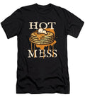 Hot Mess Short Stack of Pancakes Full of Syrup Framed Art Prints Wall Art Canvas and Posterpng Alex Art T-Shirt
