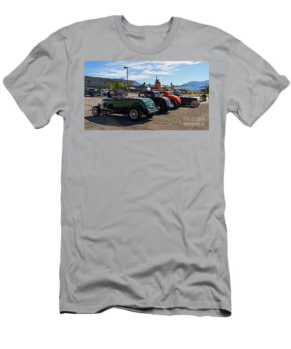 Hot Rods At Hill Air Force Base Car Show Nick Gray T-Shirt