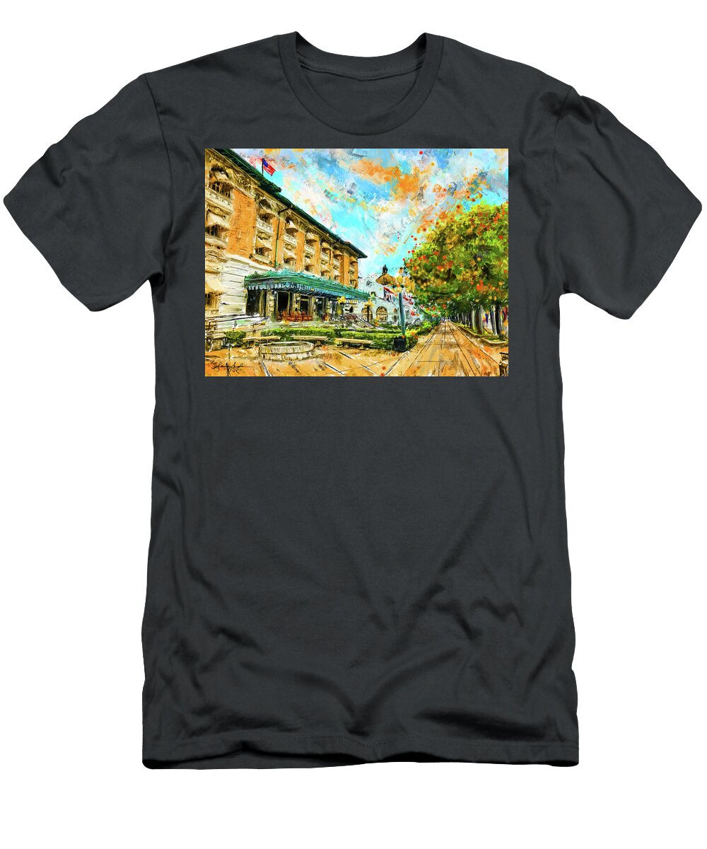 Hot Springs Arkansas Bath House Lourry Legarde T-Shirt