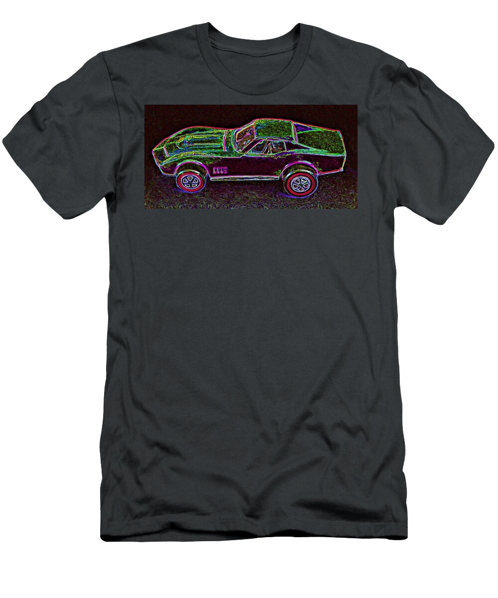 Hot Wheels Corvette Redline Bruce Roker T-Shirt