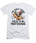 Hotdog Christmas Reindeer Zimstarus T-Shirt