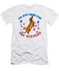 Hotdog Dachshund Hot Dog Im Just Here for the Studi Alex T-Shirt