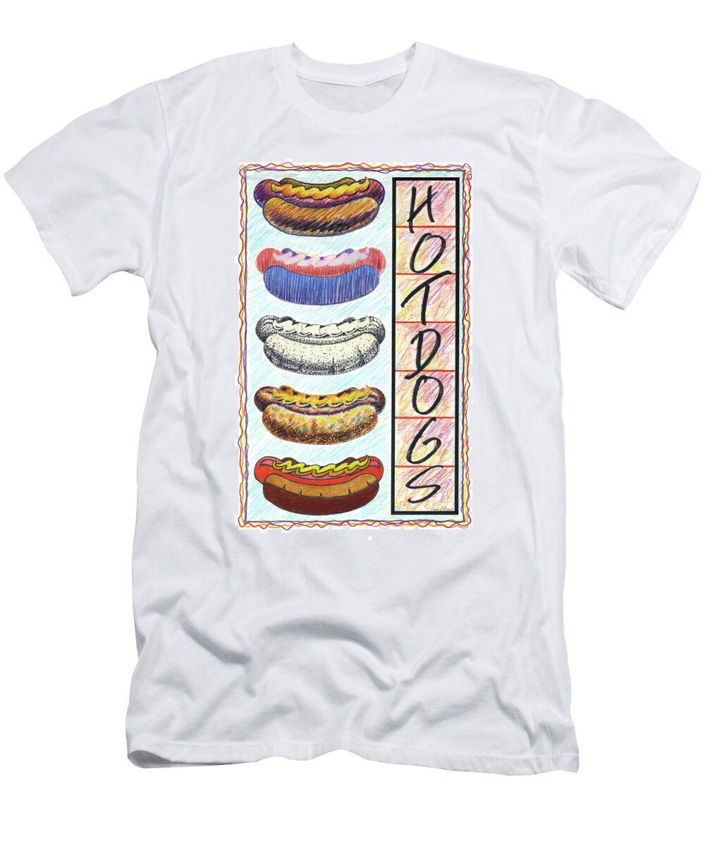Hotdog Lance Graves T-Shirt
