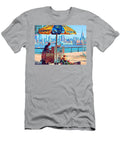 Hotdog Vendor on the Hudson Ii Caren Aronson T-Shirt