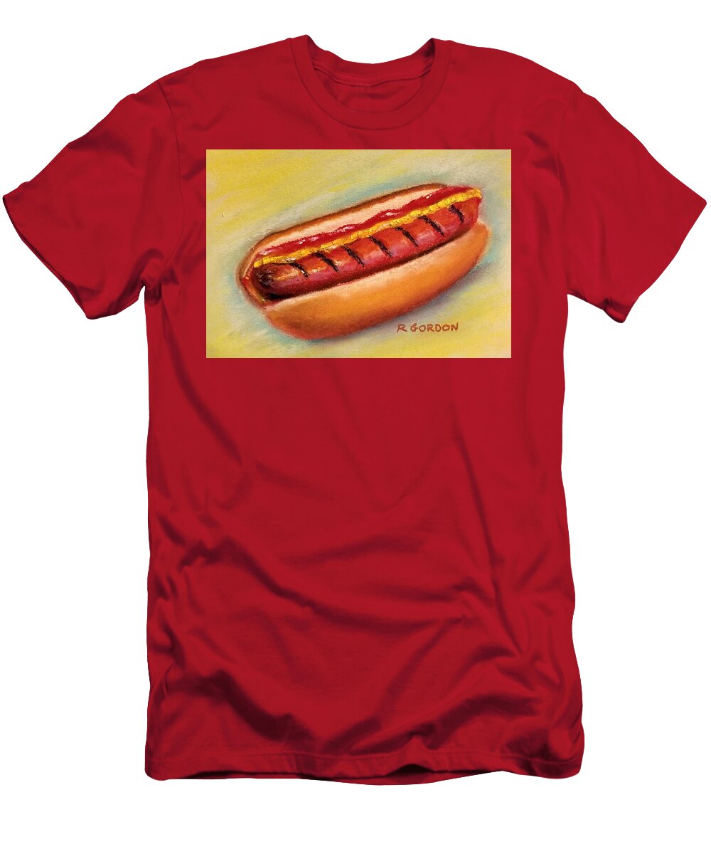 Hotdog with Mustard and Ketchup Richard Gordon T-Shirt