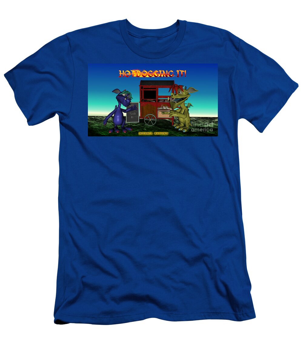 Hotdogging It Michael Ruffino T-Shirt