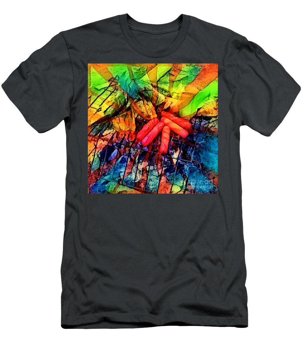 Hotdogs in the Woods Philip Tripi T-Shirt