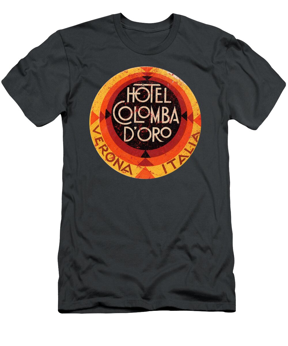 Hotel Colomba Doro Verona Italy Safina Zelda T-Shirt