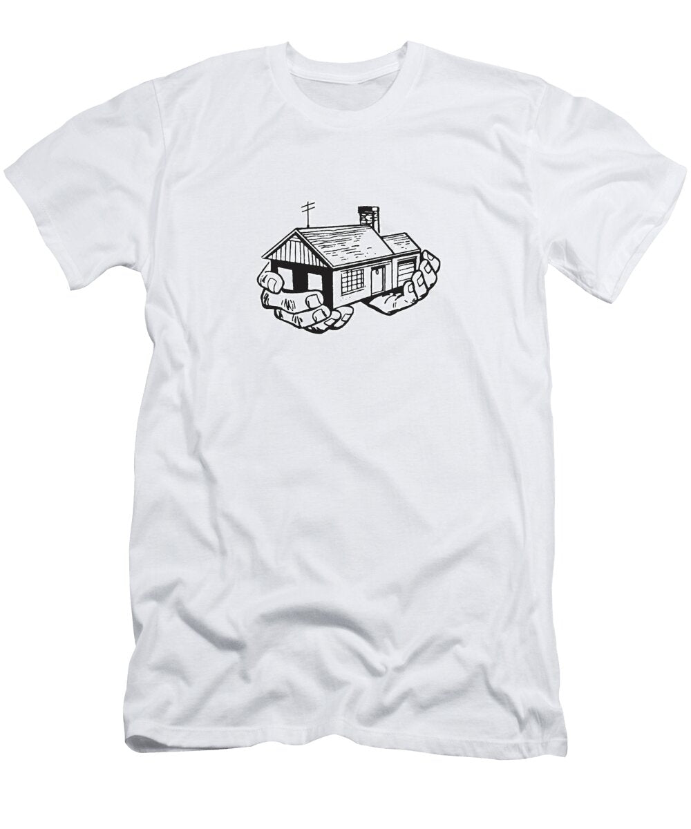 House Held in Hands Csa Images T-Shirt