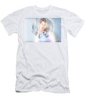 Housewife Killing Germs with Blue Cleaning Bottle Ryan Jorgensen T-Shirt