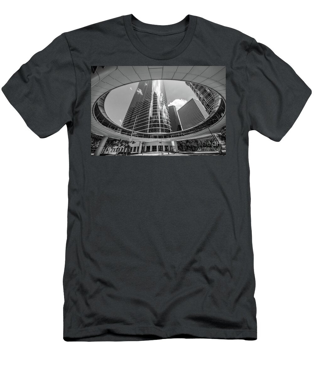 Houston Chevron Complex Bw Bee Creek Photography Tod and Cynthia T-Shirt
