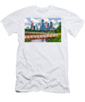 Houston Skyline Over Buffalo Bayou Bridges D Tao T-Shirt