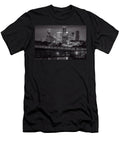 Houston Skyline with Rosemont Bridge in Bw Tod and Cynthia Grubbs T-Shirt