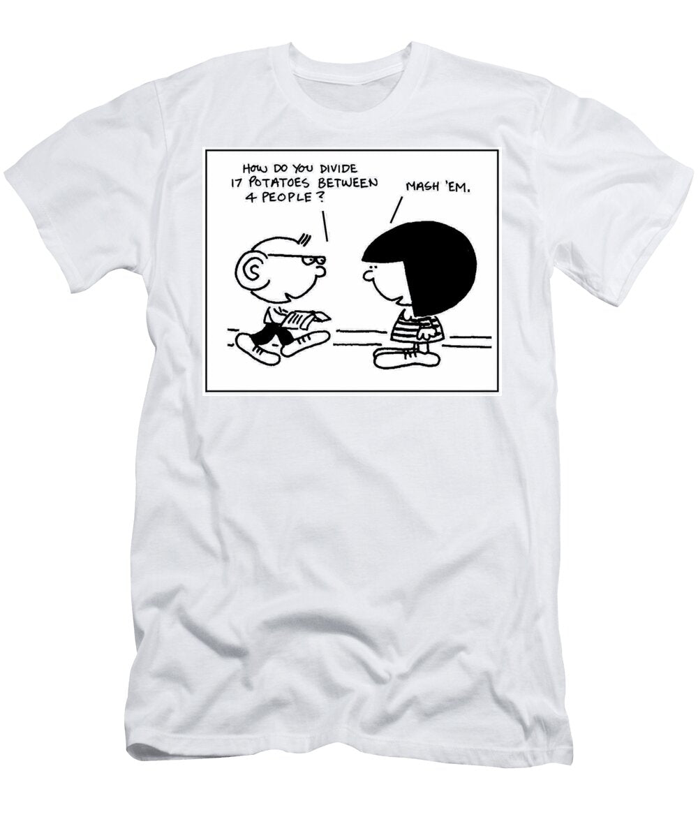 How Do You Divide 17 Potatoes Between 4 People Mike Flanagan T-Shirt