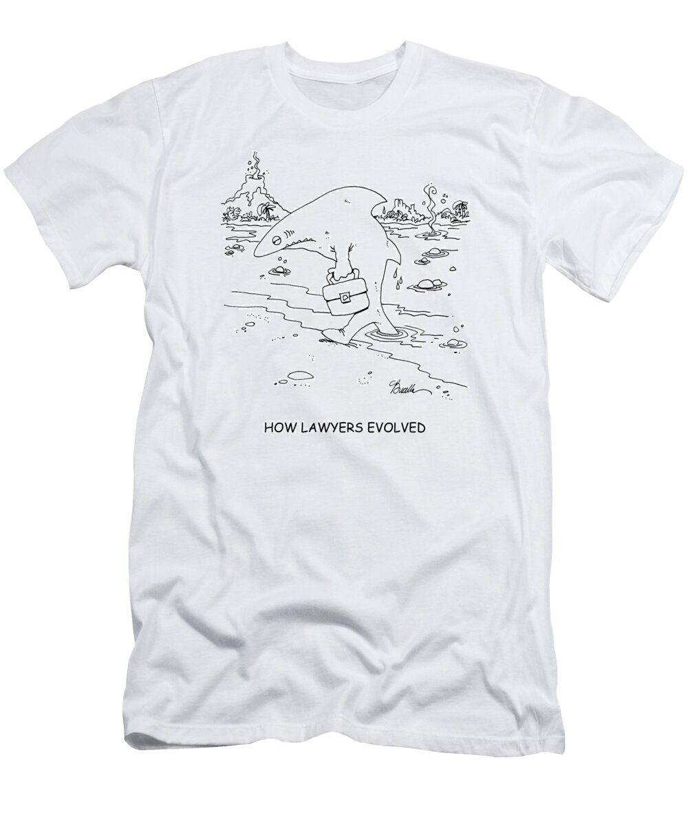 How Lawyers Evolved Marty Bucella T-Shirt