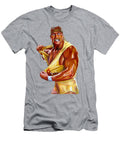 Hulk Hogan Ripping Off Yellow Oil on Velvet By Jorge Torrones Ver2 Jorge Terrones T-Shirt