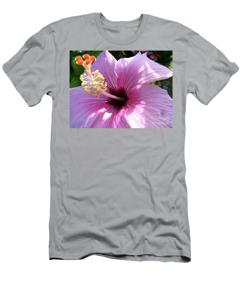Hybiscus Smile Cat Pancake T-Shirt