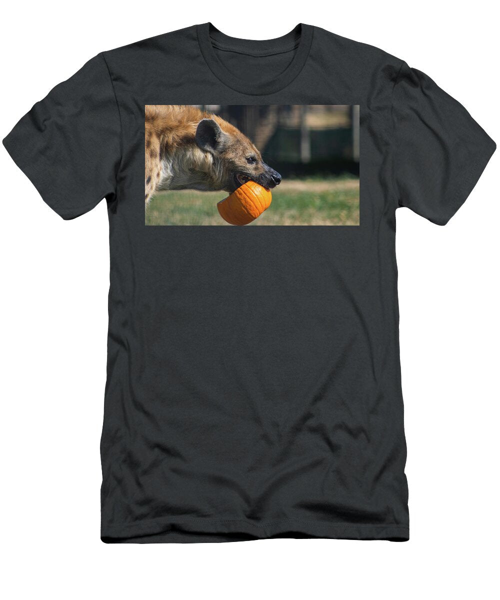 Hyena with a Pumpkin Aikman Wildlife T-Shirt